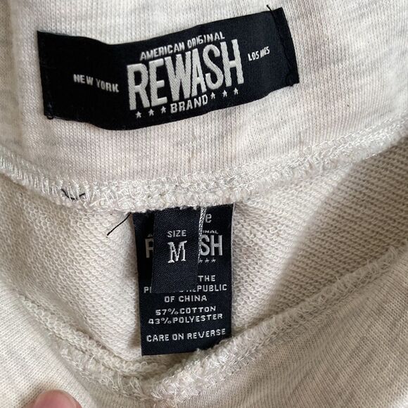 ReWash Oatmeal 4 Pocket Joggers - Picture 6 of 7